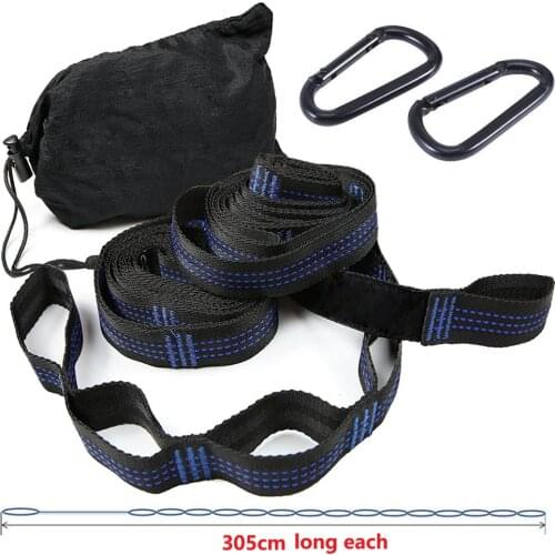 Super Strong Hammock Strap Hanging Hammock Belt Hamaca Hamak for Camping,Traveling,Portable Hanging Tree Rope ZW-S06