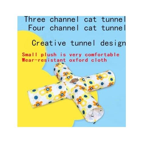 Cat Tunnel Rolling Dragon Super Cat Channel Toy Foldable Cat Tent Cat Toy Pipeline tent Can have multiple connections