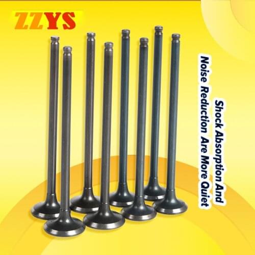 Motorcycle Intake Valve and Exhaust Valve Stem Kit For Kawasaki ZXR250 ZXR 250 89-98 ZR250 Balius ZR 250 2000 Inlet Outlet Valve