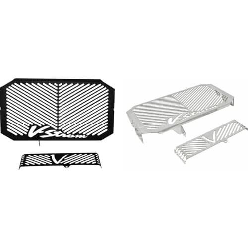 DHBH-Motorcycle Radiator Grille Guard Protector Cover for Suzuki V-STROM 650 DL650 2004-2010 Water Cooler Protection