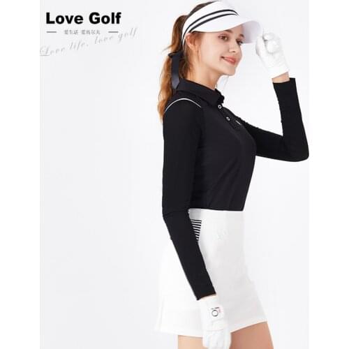 Chivalric Store SG0012 Womens Golf Training T-shirt Womens Short Sleeve Top Sportswear Summer Breathable T-shirt