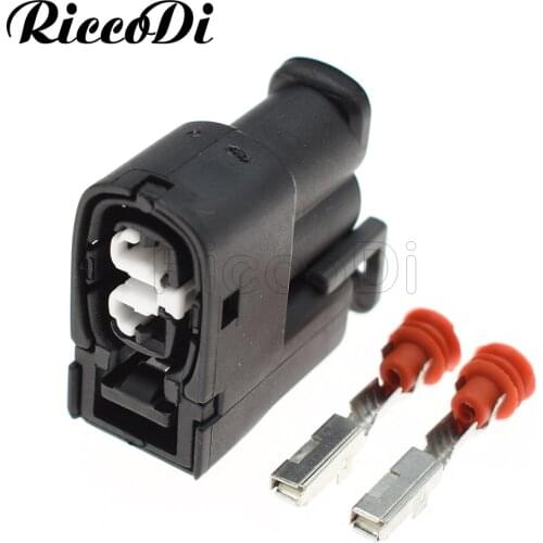 1-20Sets 90980-11246 7283-8226-30 2 Pin Auto EU260 Injector Connector 2JZ-GE Matrix Lexus SC300 Hyundai Mazda RX For Toyota