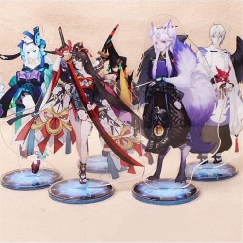 16cm Anime Onmyoji Acrylic Figure Great Ibaraki-douji SSR Collection Stand Model Double Side Transparent Charm Gifts Decoration