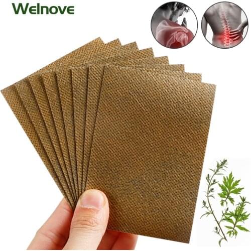 20Pcs Herbal effect Warm Moxibustion Plaster Wormwood Detox Patches Herbal Medicine Paste Shoulder Neck Back Waist Pain Relieve