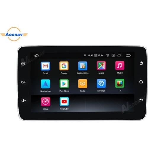 2 din android Stereo receiver Car radio For Benz Smart 2015-2019 car DVD player touch screen GPS navigation multimedia player