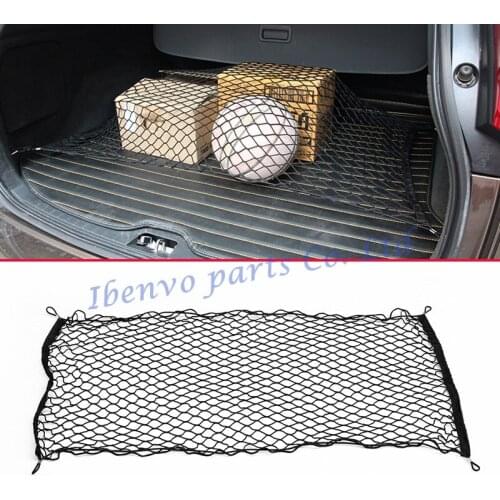 Car Trunk Rear Racks 1000 x 600mm Accessories Ground Single Mesh Cargo Elastic String Net Catcher Increase Storage Space Holder