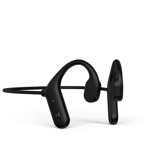 Bone Conduction Wireless Bluetooth 5.0 Waterproof Sports Earphones Noise Reduction Hands Free Headphone with Mic