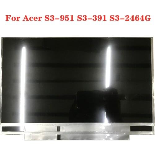 13.3 inch LCD screen For Acer S3-391/951-2464G MS23346 B133XTF01.1 B133XW03 V3 B133XTF01