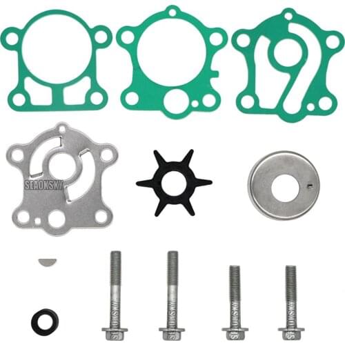 Water Pump Impeller Repair Kit for Yamaha 55HP 663-W0078-A0-00 Sierra 18-3425 663-W0078-00 663-W0078-01 663-W0078-A0