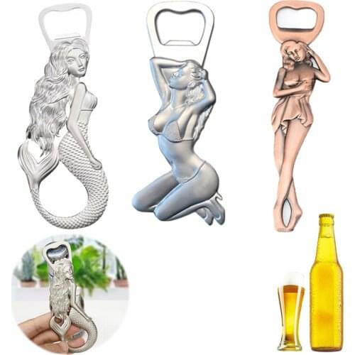 Metal Beer Bottle Opener Creative Drinking Opening Lids Beer Opener for Wedding Party Favor Gifts Kitchen Accessories