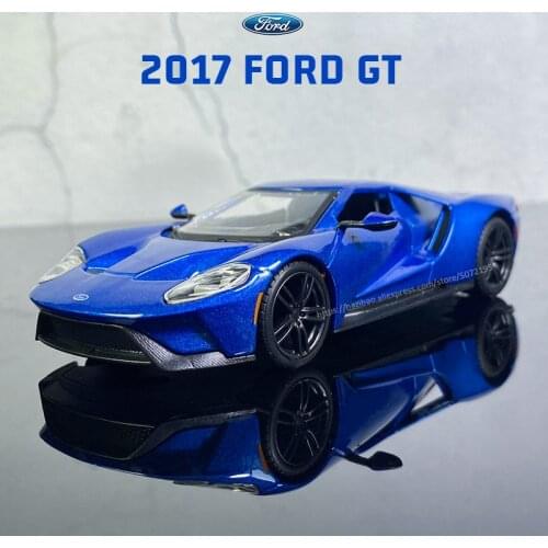 Bburago 1:32 2017 Ford GT Alloy Car collection WRC rally Car model gifts Toy Special carton pack boy toys