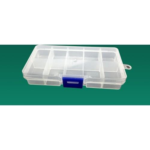 Model tool box toolbox small part box 10 grid tool accessory box trumpet TOO-36