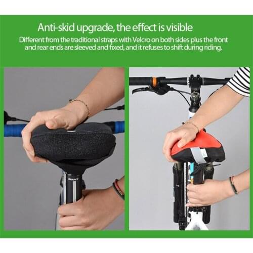 Soft Bicycle Seat Breathable Bicycle Saddle Seat Cover Memory Foam Silicone Foam Seat MTB Bike Cycling Pad Cushion Cover
