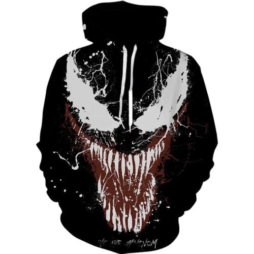New off white 3d venom hoodie