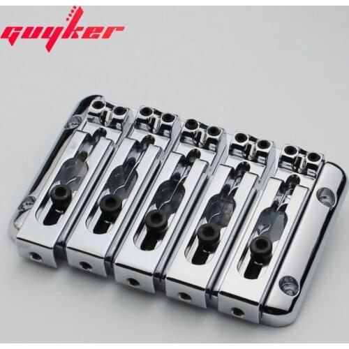 New 5 string Bass Bridge Bridge Chrome BB265