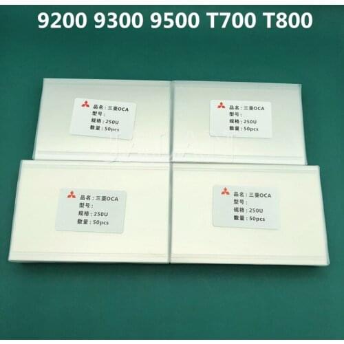 250um For Samsung 9200 9300 9500 T700 T800 OCA Optical Clear Adhesive For Mobile Phone Lcd Repair OCA Glue Film Stickers