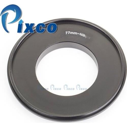 Pixco of 2pcs 77mm Lens Marco Reerse Adapter Ring For Nikon AI Camera