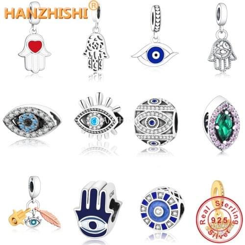 Fit Original Pandora Bracelet Charm pendant DIY Jewelry 2020 Authentic 925 Sterling Silver Shimmering Pacifier Hanging Charm