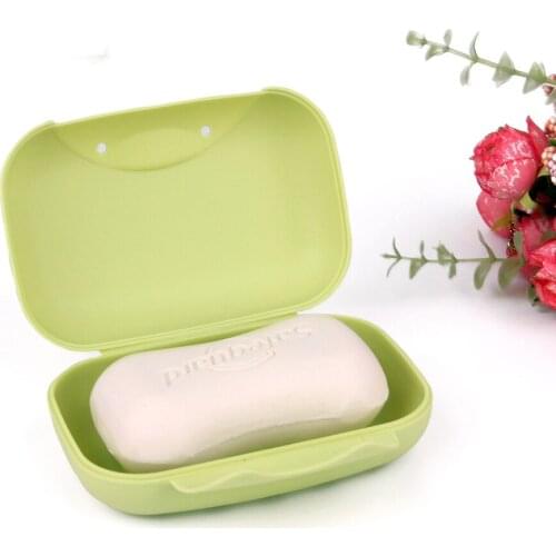 Protable Travel Soap Dish Box Soap Holder Container Shower Bathroom Soap Dishes