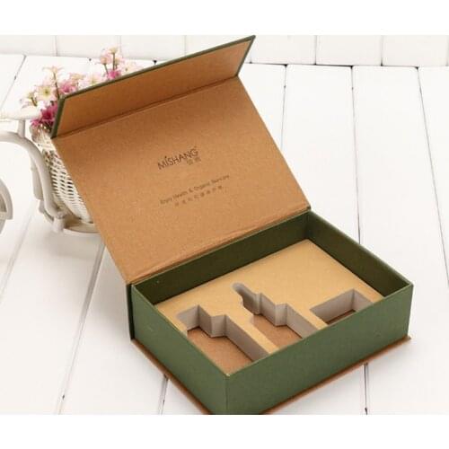 Custom Luxury Gift boxes with custom Shape sponge inside hot stamping logo free shipping ---XP1022