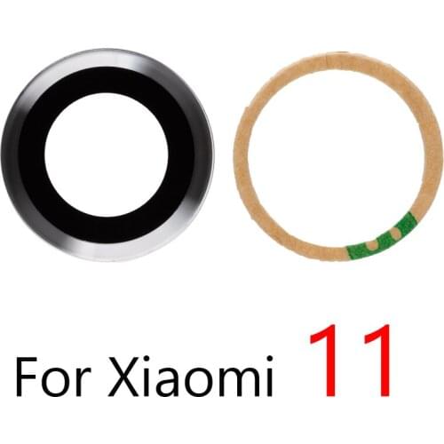 Back Rear Camera Glass Lens With Ahesive For Xiaomi Mi 11