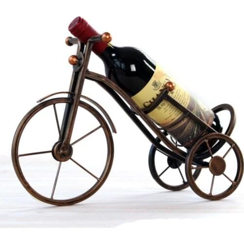 Vintage Tricycle Wine Rack Best Bottle Holder Creative retro resin Wine Stand Accessories Home Bar Decor Wine Holder Home decor