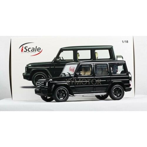 1/18 Iscale For Benz G Class G500 SUV Diecast SUV Car Model GOOD Collection Ornament GIFT Green/Black/White/Gray Metal,Plastic