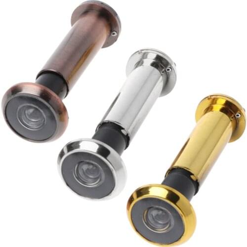 220 Degree Wide Viewing Angle Door Viewer Privacy Cover Security Door Eye Viewer Dropship