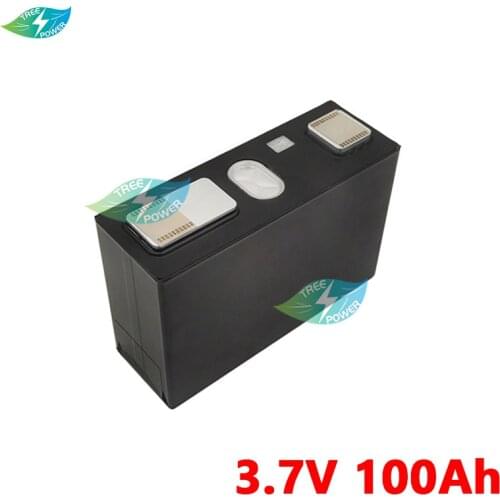 3.7v 100Ah battery 3.7v cell polymer li-ion prismatic battery for electric motor forklift battery pack diy High current capacity