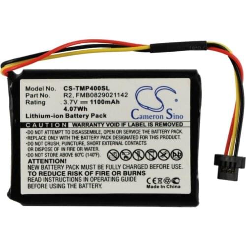 Cameron Sino 1100mah battery for TOMTOM 340S LIVE XL Pro 4000 XL 335S 335TM 340M 340S LIVE FLB0920012619 FMB0829021142 batteries