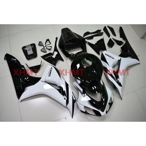 For CBR 1000 RR 2006 - 2007 Body Kits CBR1000 RR 2006 Fairing Kits CBR1000RR 2006 Black White Body Kits