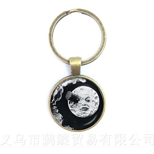 Globe Map Of The World New Trendy Retro Keychains World Travel Curved Glass Adventurer Keyring Gift For Friends