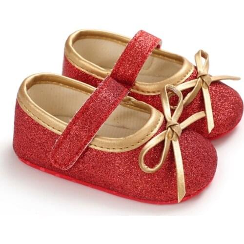 Ins 1Pair Baby Boy Girl Solid Color Cute Fashion Sports Shoes Anti-slip Casual Soft Soled Princess Toddler First Walkers Shoes