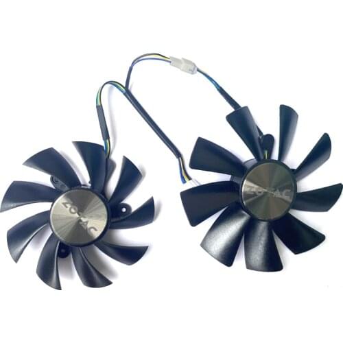 NEW 2PCS 87MM 100MM GAA8S2U GA92S2H 4PIN GTX1070TI Mini Cooler Fan For ZOTAC GTX 1080 Ti MINI GTX 1070 Ti Mini GTX 1060 AMP Edit