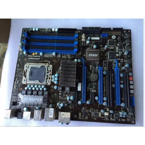 Original motherboard for MSI X58 Pro LGA 1366 DDR3 for I7 cpu USB2.0 Boards 24GB X58 Desktop Motherboard Free shipping