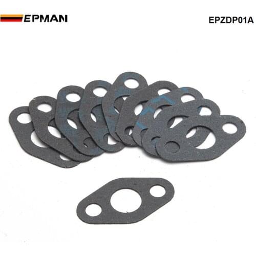 10pcs Turbo Flange Oil Feed Gasket T3 / T3 T4 / T3/T4 / T04E / T04B Turbocharge EPZDP01A