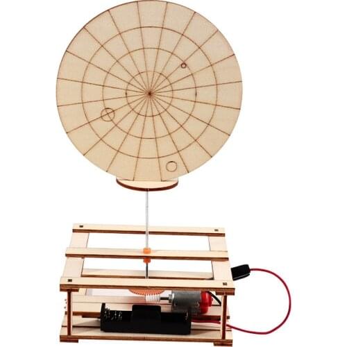 Student DIY electric radar assembly model remote control educational toy material kit childrens educational toy