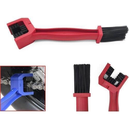 Motorcycle Cleaning Brush Motocross Chain Gear Dirt Maintenance Care Tool For KAWASAKI KLX 150 250 KLX250 KLX 450R KDX 125 250