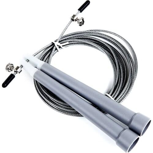 Steel Wire rope skipping High Speed ABS handle Wire Adjustable Jump Skip Rope for fitness