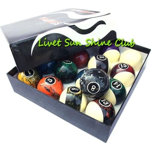 Xmlivet Original Taiwan 57.2mm Billiards Pool Balls High quality Phenolic Resin Elephant balls Complete Set of Balls 2 1/4 inch