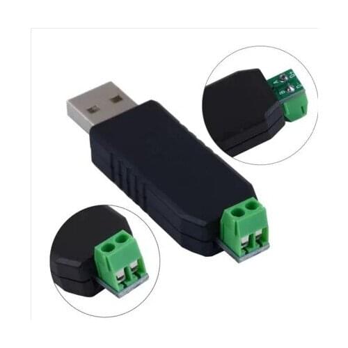 1pcs USB to RS485 485 Converter Adapter Support Win7 XP Vista Linux Mac OS WinCE5.0