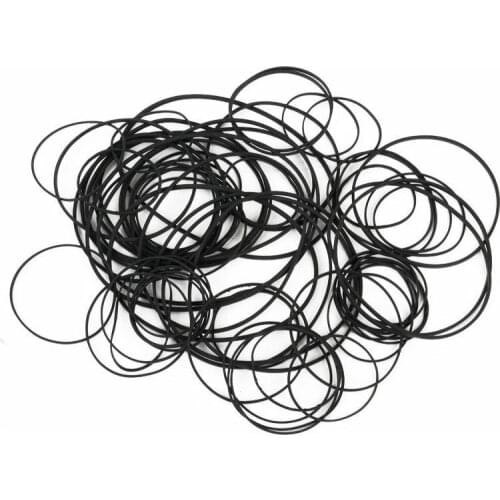 1pack Mix Cassette Tape Machine Belt New Assorted Common Belt for Recorders Walkman DVD Drive