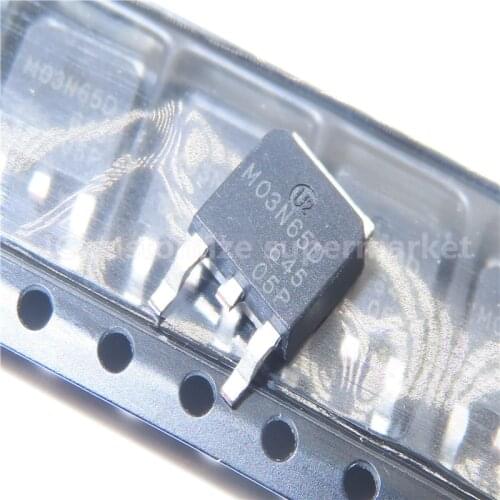 10PCS/LOT NWE M03N65D QM03N65D TO-252 650V 3A SMD Transistor