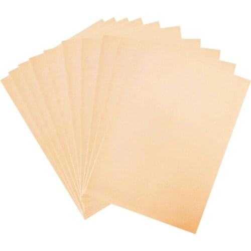 10pcs / 5pcs Permanent Makeup Eyebrow Blank Tattoo Practice Skin Sheet For Needle Machine Supply Kit