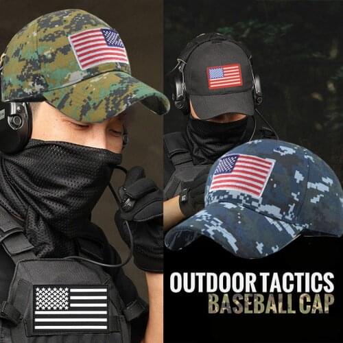 17 Colors Camo Men Gorras Baseball Cap Male Bone Masculino Dad Hat Trucker New Tactical Men Cap Camouflage Snapback Hat 2021