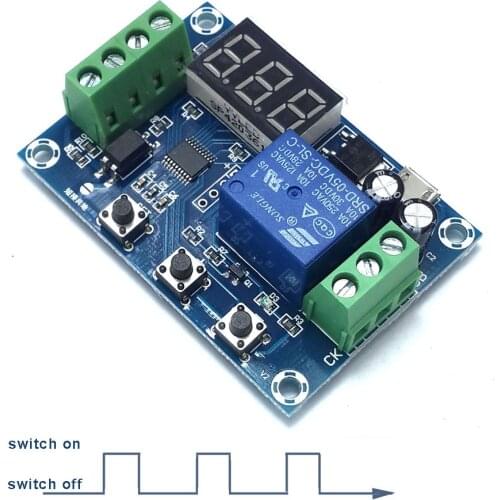1s-999 minutes programmable timer signal trigger 5 trigger modes output switch can control 3V-220V instruments