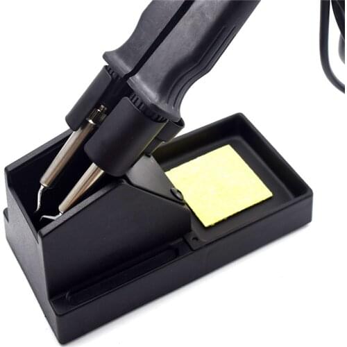 24V 60W 902 Double Soldering Iron Tweezer Handle Clip Heating Plier Soldering Station Accessories