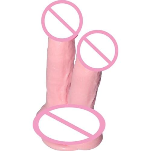 Big Dildo Sex Toys For Woman Silicone Realistic Double Penis Clitoris Vagina Stimulator Female Masturbation Sex Shops