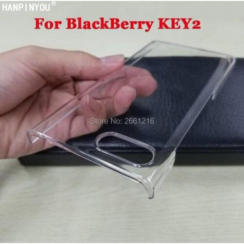 For BlackBerry Key2 Hard PC DIY Case Ultra Thin Clear Plastic Cover Protective Skin For BlackBerry KEYtwo Key 2 Two Athena 4.5"