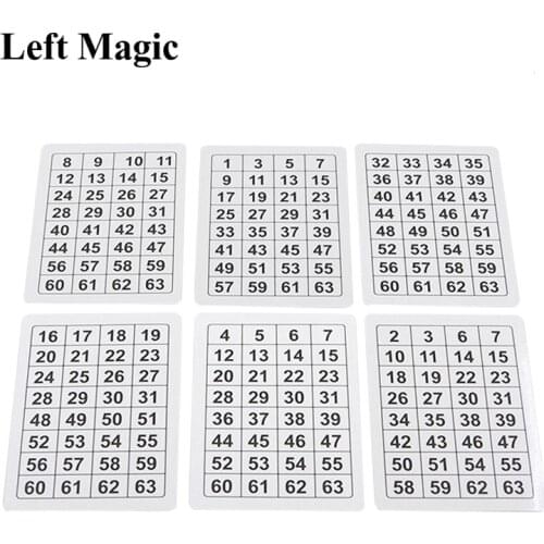 Digital Prediction Magic Tricks Mysterious Number Magic Props Close Up Street Illusion Gimmick Mentalism Puzzle Toys Magician